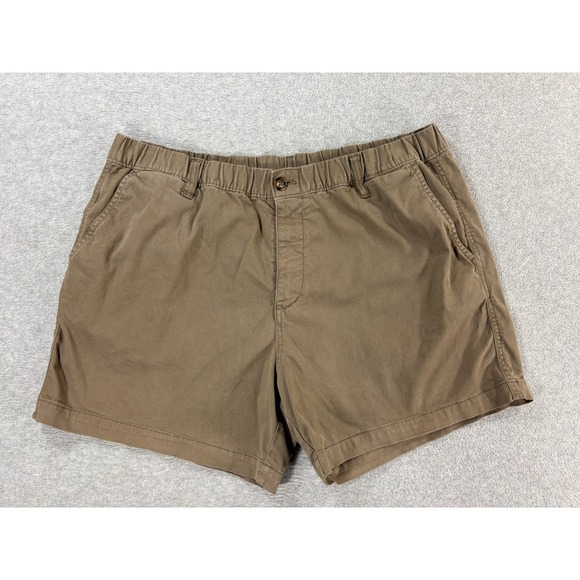Bearbottom Other - Bearbottom Stretch Cotton Blend Casual Shorts (Men's 2XL) Brown/Green -‎ 5.5"